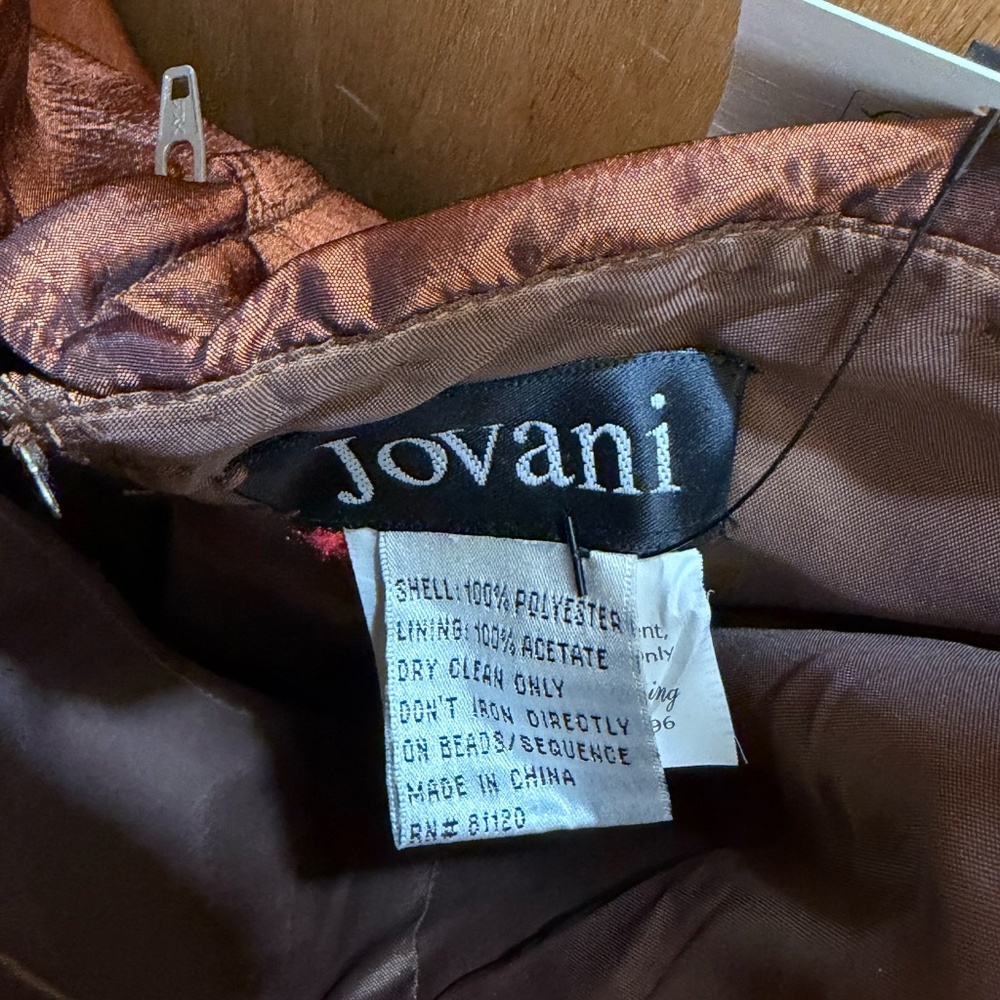 Jovani Strapless Evening Dress - Picture 6 of 6